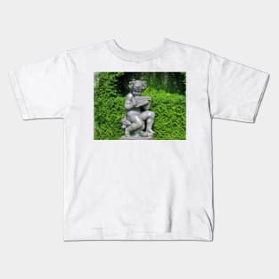 Wood Nymph With Pipes Kids T-Shirt